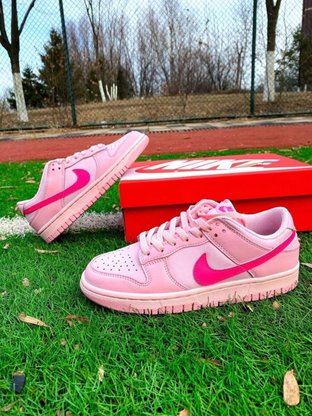 Nike Dunk Low Pink Foam Hyper Pink GS Sneakers Brand New Original Box